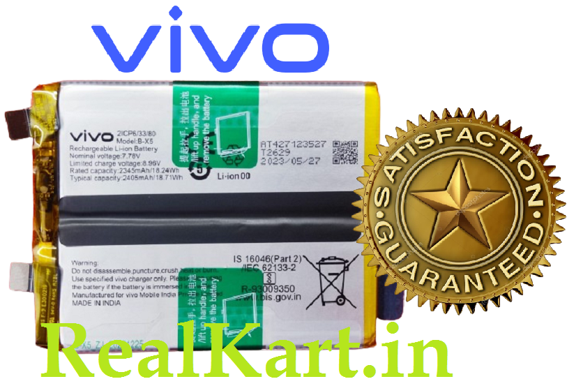 100% Original Brand New Vivo X90 B-X5 4810mAh Battery with 9 months warranty